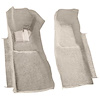 VT1134569 1981-82 Chevrolet Corvette; Front Molded Carpet Set; Cutpile; Silver - image 1