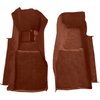 VT1134579 1981-82 Chevrolet Corvette; Front Molded Carpet Set; Cutpile; Cinnabar - image 2
