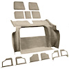 VT1134820 1979 Chevrolet Corvette; Rear Molded Carpet; w/ 3 Compartment Doors; Cutpile; Doeskin/Camel Tan - image 1