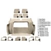 VT1134820 1979 Chevrolet Corvette; Rear Molded Carpet; w/ 3 Compartment Doors; Cutpile; Doeskin/Camel Tan - image 3
