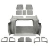 VT1134856 1979 Chevrolet Corvette; Rear Molded Carpet; w/ 3 Compartment Doors; Cutpile; Gray / Oyster - image 2
