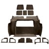 VT1134899 1978-79 Chevrolet Corvette; Rear Molded Carpet; Cutpile; Brown - image 2