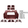 VT1135475 1980 Chevrolet Corvette; Rear Molded Carpet; Cutpile; Claret / Oxblood - image 3