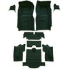 VT1135913 1966 Chevrolet Corvette; Coupe; Complete Molded Carpet Set; w/o Heel Pad; Loop; Dark Green - image 2