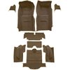 VT1135917 1966 Chevrolet Corvette; Coupe; Complete Molded Carpet Set; w/o Heel Pad; Loop; Medium Saddle - image 2
