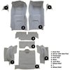 VT1136023 1965-66 Chevrolet Corvette; Roadster; Complete Molded Carpet Set; w/o Heel Pad; Loop; Silver - image 4
