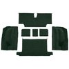 VT1136113 1973-75 Chevrolet Corvette; Roadster; Rear Molded Carpet; w/ Heel Pad; Loop; Dark Green - image 2