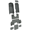 VT1136525 1997-04 Chevrolet Corvette; Coupe; Complete Molded Carpet Set; Truvette; Gray - image 1