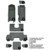 VT1136525 1997-04 Chevrolet Corvette; Coupe; Complete Molded Carpet Set; Truvette; Gray - image 4