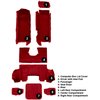 VT1136591 1997-04 Chevrolet Corvette; Coupe; Complete Molded Carpet Set; Truvette; Torch Red - image 4