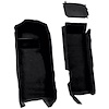 VT1136601 1997-04 Chevrolet Corvette; Coupe/Convertible; Front Molded Carpet Set; w/ Heel Pad; Cutpile; Black - image 1