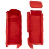 VT1136691 1997-04 Chevrolet Corvette; Coupe/Convertible; Front Molded Carpet Set; w/ Heel Pad; Cutpile; Torch Red - image 2