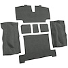 VT1137535 1968-70 Chevrolet Corvette; Rear Molded Carpet; w/o Heel Pad; Loop; Gunmetal Gray - image 1