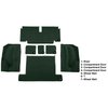 VT1137613 1971-75 Chevrolet Corvette; Coupe; Rear Molded Carpet; w/o Heel Pad; Loop; Dark Green - image 3