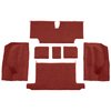 VT1137702 1973-75 Chevrolet Corvette; Roadster; Rear Molded Carpet; w/o Heel Pad; Loop; Red - image 2