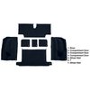 VT1137712 1973-75 Chevrolet Corvette; Roadster; Rear Molded Carpet; w/o Heel Pad; Loop; Dark Blue - image 3
