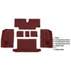 VT1137715 1973-75 Chevrolet Corvette; Roadster; Rear Molded Carpet; w/o Heel Pad; Loop; Maroon - image 3