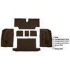 VT1137771 1973-75 Chevrolet Corvette; Roadster; Rear Molded Carpet; w/o Heel Pad; Loop; Dark Brown - image 3