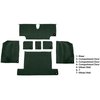 VT1137813 1976 Chevrolet Corvette; Rear Molded Carpet; w/o Heel Pad; Loop; Dark Green - image 3