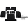 VT1137901 1977 Chevrolet Corvette; Rear Molded Carpet; w/o Heel Pad; Cutpile; Black - image 3