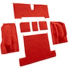 VT1137902 1977 Chevrolet Corvette; Rear Molded Carpet; w/o Heel Pad; Cutpile; Firethorn/Medium Red - image 1
