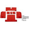 VT1137902 1977 Chevrolet Corvette; Rear Molded Carpet; w/o Heel Pad; Cutpile; Firethorn/Medium Red - image 3
