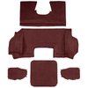 VT1138875 1998-00 Chevrolet Corvette; Hardtop/Convertible; Rear Molded Carpet; w/ Heel Pad; Cutpile; Claret / Oxblood - image 2