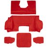 VT1138991 1998-00 Chevrolet Corvette; Convertible; Rear Molded Carpet; Cutpile; Torch Red - image 2