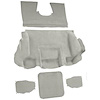 VT1139126 2001-04 Chevrolet Corvette; Hardtop/Convertible; Rear Molded Carpet; w/ Heel Pad; Cutpile; Oyster / Shale - image 1