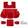 VT1139191 2001-04 Chevrolet Corvette; Hardtop/Convertible; Rear Molded Carpet; w/ Heel Pad; Cutpile; Torch Red - image 3