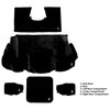 VT1139301 2001-04 Chevrolet Corvette; Hardtop/Convertible; Rear Molded Carpet; Truvette; Black - image 3