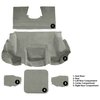 VT1139344 2001-04 Chevrolet Corvette; Hardtop/Convertible; Rear Molded Carpet; Truvette; Shale - image 3