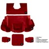 VT1139391 2001-04 Chevrolet Corvette; Hardtop/Convertible; Rear Molded Carpet; Truvette; Torch Red - image 3