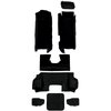 VT1139601 1998-00 Chevrolet Corvette; Hardtop/Convertible; Complete Molded Carpet Set; Truvette; Black - image 2