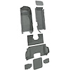 VT1139625 1998-00 Chevrolet Corvette; Hardtop/Convertible; Complete Molded Carpet Set; Truvette; Gray - image 1