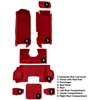 VT1139691 1998-00 Chevrolet Corvette; Hardtop/Convertible; Complete Molded Carpet Set; Truvette; Torch Red - image 4