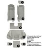 VT1139726  Complete Molded Carpet Set 2001-04 Chevy Corvette Hardtop/Convertible - image 4