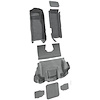 VT1139883 2001-04 Chevrolet Corvette; Hardtop/Convertible; Complete Molded Carpet Set; Cutpile; Medium Gray/Pewter - image 1