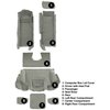 VT1139944 2001-04 Chevrolet Corvette; Hardtop/Convertible; Complete Molded Carpet Set; Truvette; Shale - image 4