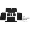 VT1140801 1971-72 Chevrolet Corvette; Roadster; Rear Molded Carpet; w/o Heel Pad; Loop; Black - image 3