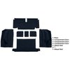 VT1140812 1971-72 Chevrolet Corvette; Roadster; Rear Molded Carpet; w/o Heel Pad; Loop; Dark Blue - image 3
