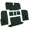 VT1140813 1971-72 Chevrolet Corvette; Roadster; Rear Molded Carpet; w/o Heel Pad; Loop; Dark Green - image 1