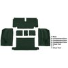 VT1140813 1971-72 Chevrolet Corvette; Roadster; Rear Molded Carpet; w/o Heel Pad; Loop; Dark Green - image 3
