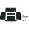VT1140885 1971-72 Chevrolet Corvette; Roadster; Rear Molded Carpet; w/o Heel Pad; Loop; Blue Green - image 3