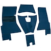 VT1156404 1958 Chevrolet Corvette; Complete Cut & Sewn Carpet Set; Daytona; Blue - image 1