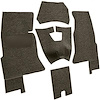 VT1162867 1961-62 Chevrolet Corvette; Complete Cut & Sewn Carpet Set; Foam Tuxedo; Fawn - image 1