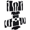 VT1163012 1963 Chevrolet Corvette; Coupe; Complete Cut & Sewn Carpet Kit; w/o Heel Pad; Loop; Dark Blue - image 1