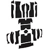 VT1163301  Complete Cut & Sewn Carpet Set 1963 Chevy Corvette Roadster - image 1