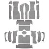 VT1163323 1963 Chevrolet Corvette; Roadster; Complete Cut & Sewn Carpet Kit; w/o Heel Pad; Loop; Silver - image 2