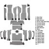 VT1163323 1963 Chevrolet Corvette; Roadster; Complete Cut & Sewn Carpet Kit; w/o Heel Pad; Loop; Silver - image 4